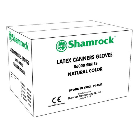 Canners Powder Free Latex Gloves (86000 Series)
